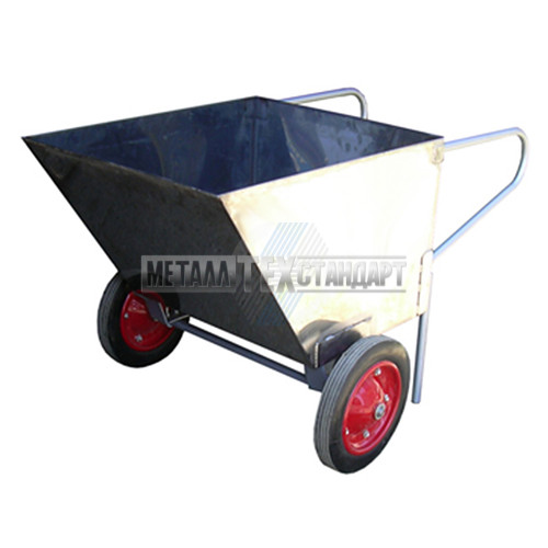 Тележка ковшовая (Рикша 250л) (AISI 304)
